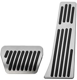 Bremse Pedalkappen Für X5 Für X6 E70 E71 E72 F15 F16 F85 F86 Auto Kraftstoff Gaspedal Bremspedal Abdeckung Fußstütze Pedal rutschfeste Pad Zubehör Auto Pedale(at 2pcs)