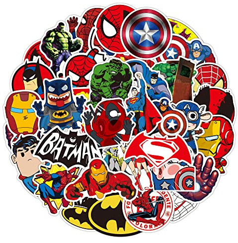 Sticker Kinder, 100 PCS Aufkleber Set, Wasserfeste Kinder Stickers, Kindergeburtstag Geschenk Party Dekorationen, Belohnungen, Aufkleber kinder für Schränke, Laptops, Fahrräder