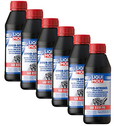 Liqui Moly 6X 1404 Hypoid-Getriebeöl (GL5) SAE 85W-90 500ml