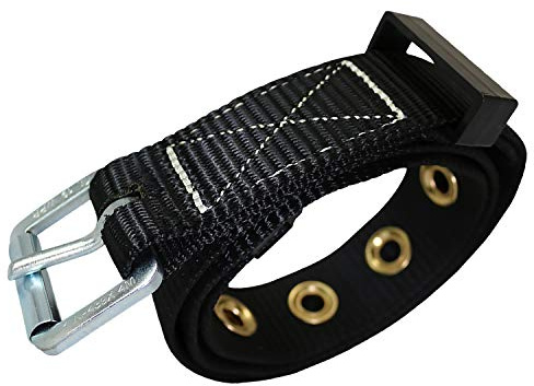 AFP Tongue Buckle Body Belt, Heavy-Duty Tool Belt for Pouches, Work Belt, PPE for Safety Harness, Work Positioning, Construction, Fall-Protection, Carpenters (OSHA/ANSI rated) 1.75’’W, Black (Large)