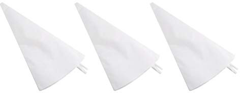 HEMOTON Set De 3 Mangas Pasteleras Reutilizables Ideales Para Glaseado y Decoración De Repostería Práctico y Liviano