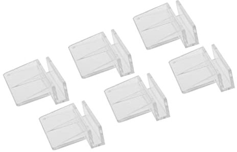 Mipcase 10stücke Halterung Für Aquarienabdeckung Aus Kunststoff Transparent Zum Stützen Von Fischbeckenabdeckungen Für Heim-aquarien Und Parks Geeignet Für Dicke Glasplatten
