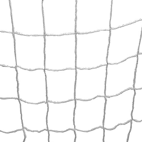 Psytfei Fußball-Tornetz Für Sportwettkämpfe, Fußball-Fußball-Tornetz, Ersatz-Fußball-Torpfostennetz in Voller Größe Für Das Training von Sportwettkämpfen(12X6FT)