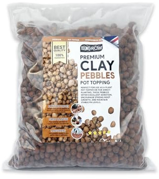 Vibrant Horticultural 2L Expanded Clay Pebbles – Optimal Aeration & Drainage for Healthy Roots