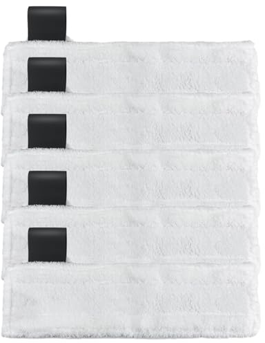 HUAREW Microfibre Floor Cloth Pads Compatible with EasyFix SC1 SC2 SC3 | Cleaner Pads for SC1 SC2 SC3 SC4 SC5 Series Steam Cleaner (pack of 5)