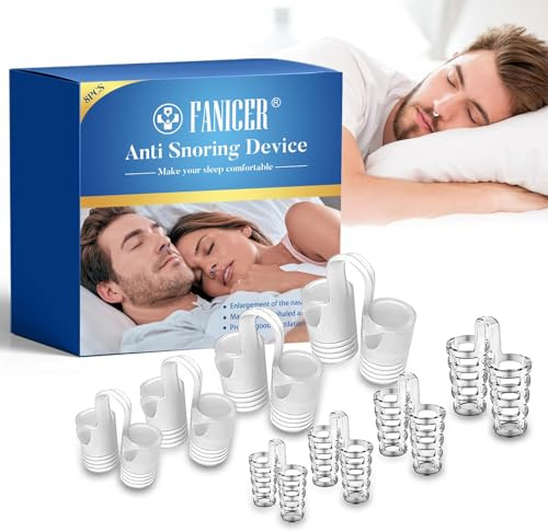 8 Stück Nasenerweiterung,Anti Schnarch Nasenclip,Wiederverwendbare Schnarchen Stopper,Nasendilatator für eine leichtere Nasenatmung,Für einen ruhigeren Schlaf sorgen,Besser atmen