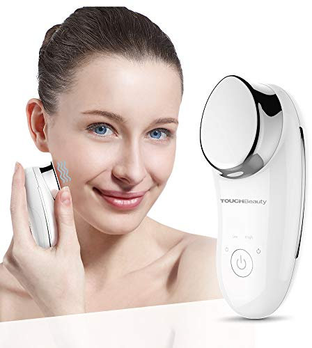 Dispositivo Sonico per Massaggio Viso,TOUCHBeauty Massaggio Ionico Viso Vibrazione Pulizia profonda Antirughe del Viso Lifting Strumento di Bellezza Anti Invecchiamento AG-1681