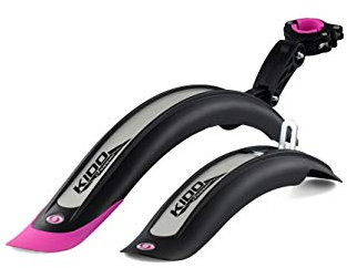 SIMPLA Unisex-Youth KIDO Schutzbleche, Schwarz/pink, 16-18