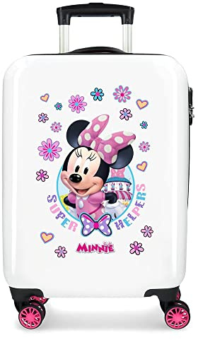 Disney Mädchen Super Helpers Gepäck- Kindergepäck, Weiß, 38x55x20 cms