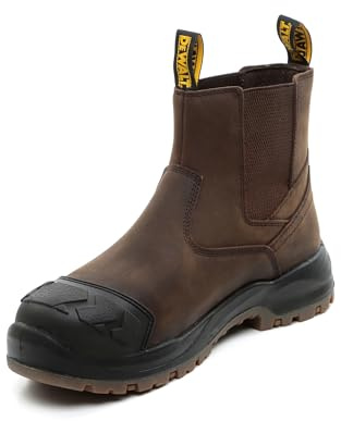 DEWALT East Haven Men's Water Resistant, Leather, Slip On, Dealer Safety Work Boots