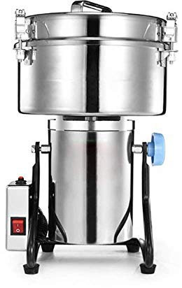 MAIES 4500G Grain Mill Electric Grain Grinder Herb Grinder 30-300 Mesh Multi-Shredder For Grinding The Stone Medicine Spice Herbs Coffee Beans With Timer 0-5Min 4500W