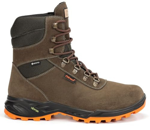 CHIRUCA Botas de Caza para Hombre malviz 01 Gore-Tex,Trekking, Senderismo,caña Alta, Color Verde (Verde, 46)