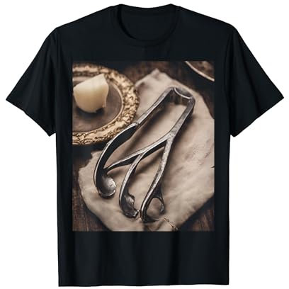 Classic Metal Sugar Tongs Vintage Sweet Graphic T-Shirt