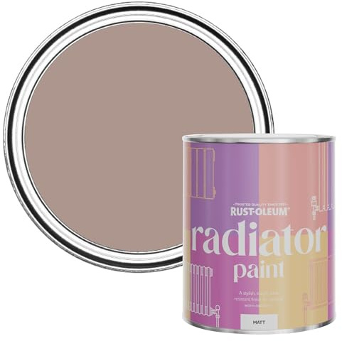 Rust-Oleum Pink Heat Resistant Radiator Paint in Matt Finish - Haversham 750ml