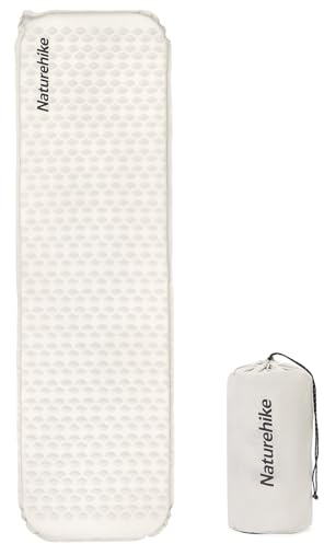 Naturehike Ultralight Self Inflating Materasso, Isolato Materasso, 3.5cm Light Rettangolare/Mummy Materasso per Campeggio, Backpacking, Escursioni, Viaggi, ISPO Award Winner 2024