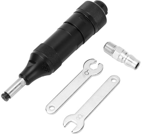 LOCADENCE Druckluft-Stabschleifer, Knopfschalter, luftbetriebener Stabschleifer, multifunktionaler pneumatischer Schleifer zum Schleifen, Polieren, Entgraten