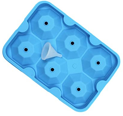 Ciieeo Eiswürfelbehälter Aus Silikon Diamantform Lebensmittelecht Einfache Reinigung Kompakter Kühlschrank-eisform Zum Einfrieren Von Säften Und Getränken
