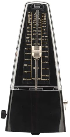 Mechanisches Metronom, 40 Bis 208 Beats Universal Metronom für Klavier Violine Gitarren Instrument Zubehör