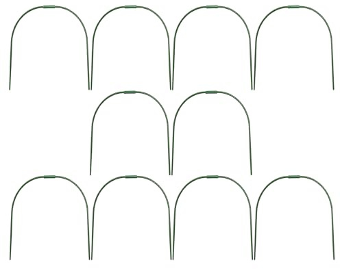 Neumáticos de jardín para bancales elevados – túnel de lámina para bancal Elevado | de túnel de Invernadero | de Invernadero Rust-freeee de Fibra de Vidrio | túnel túnel de túnel de