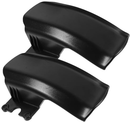 Schutzblech Links Rechts Schwarz Abs 2 Stück für Rollstühle | Vorderer Kotflügel, für Elektro Rollstuhl, Anti Splashing, Sichere Passform