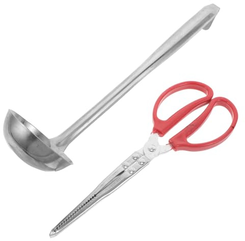 Mikinona Utensili per Focolare con Pinza per Tronchi Robusta Paletta e Accessori per Falò Indoor e Outdoor Strumenti Resistenti per Gestione Sicura di Tronchi e Carbonella