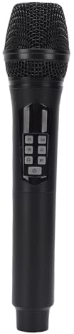 Sxhlseller Microfono Portatile Wireless con Voce Ed Effetti Sonori, Microfono Dinamico Bluetooth 2.4G per Streaming Live, Riduzione del Rumore, Ampia compatibilità
