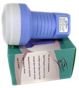 SatIntegral LNB T-001 - Convertitore di segnale satellitare universale LNB (40 mm) Uscita singola, Banda KU (Full HD, 4K, 3D Ready, 0,3 dB)