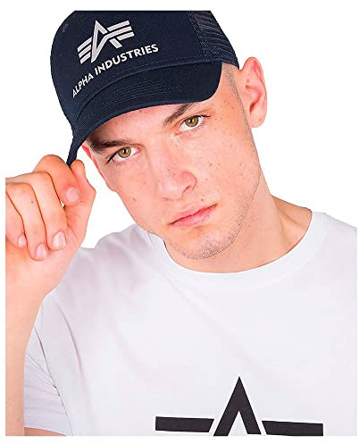 Alpha Industries Basic Truckerkeps för män Rep.Blue