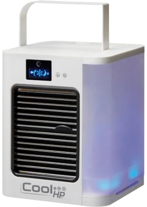 BEST DIRECT Coole Leistung As seen on TV Lufterfrischer Mini 3-stufiger Lüfter Mit Fernbedienung Luftfilter Befeuchter mit Wassertank: 500ml Für Zuhause/Büro/Camping 