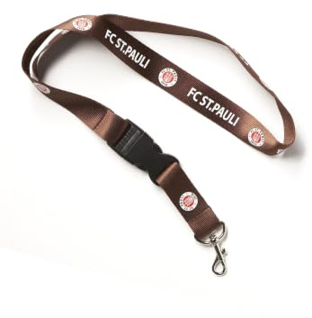 FC St.Pauli Logo braun Schlüsselband