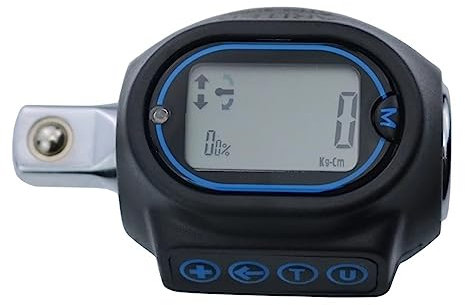 EBAYTV Clé dynamométrique Adaptateur de Mesure de clé dynamométrique réglable numérique 1/2 1/4 3/8 Bougie d'allumage vélo KG testeur de jauge de Couple (Color : 1 UK, Size : DTA4-200A 40-200N.m)