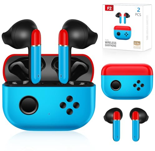 Awaiymi 2Pack Cute Kids Earbuds Wireless Waterproof 36H Playtime Adults Earbud Bluetooth 5.3 Touch Control Kids Adults Wireless Ear Buds with Charging Case for Gifts