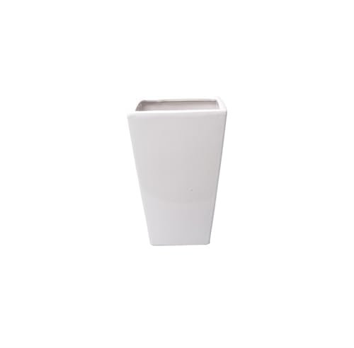 Maceta Interior Macetas Grandes Macetas De Cerámica Villa Centro Comercial Sala De Estar Pasillo Jardinera Alta Jardinera Cuadrada Blanca Maceta Grande 3 Tamaños A Elegir Macetas Jardineras Exterior(B