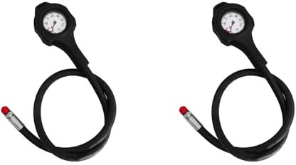 CENMEN 2X Profondimetro per Immersioni Subacquee 300 Bar Aria Subacquea Manometro Leggero Attrezzatura per Subacqueo Accessorio per Immersioni