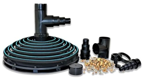 Full Range of Weighted Suction Domes | Retro Fit Bottom Drains | Portable Bottom Drains | Gravity & Pump Fed Pond Pipework Systems (Weighted Suction Dome Aqua-Jet Air Diffuser)
