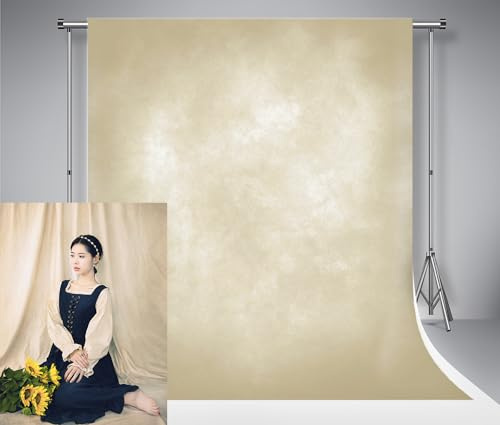 Kate 1.5x2.2m Klassisch Aprikose Texture Fotohintergründe Abstrakt Gradient Aprikose Fotografie Hintergründe Mikrofaser Portrait Requisiten für Fotografie Studio