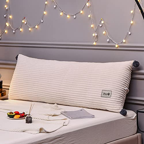 YUR Rutschfestes Nachttisch-Kopfteil-Kissen für Bett/Sofa/Couch, mit Befestigungsbändern, Tatami-Rückenpolster, Lesekissen, abnehmbarer Bezug