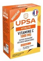 UPSA Vitamine C 1000 mg 20 Comprimés à Croquer