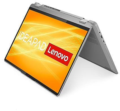 Lenovo IdeaPad Flex 5 Convertible Laptop | 16 WUXGA Touch Display | AMD Ryzen 7 7730U | 16GB RAM | 512GB SSD | AMD Radeon Grafik | Win11 Home | grau | QWERTZ | 3 Monate Premium Care