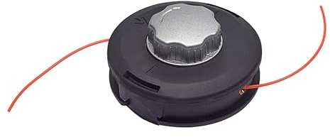 komiprotect® Testina Decespugliatore Universale BB 1- Attacco M10 x1,25 - Testina decespugliatore batti e Vai - con pomolo in Alluminio Accessorio Universale per Tutti i Tipi di Decespugliatori