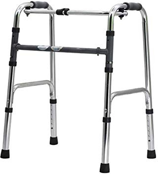 Gehgestell, höhenverstellbar, Rollator, zusammenklappbar, leichtes Aluminium, Mobilitäts-Gehhilfe, It's so Kind of You