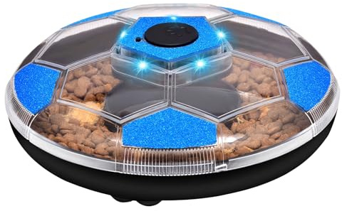 Kustimantu Dispensador de golosinas para Perros, Juguete para Perros | Juguete de Inteligencia Reutilizable con dispensador de Comida, Juguete portátil para Mascotas