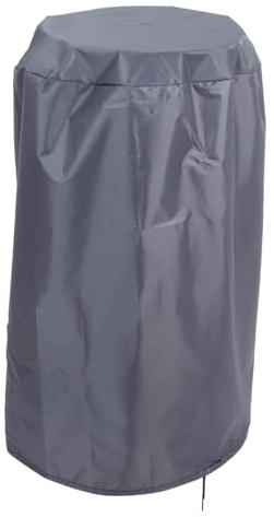 Generic Oxford Cloth Drum Cover Protective Rain Barrel Cover with Drawstring for Outdoor Use Dust Resistance and Versatile Compatibility