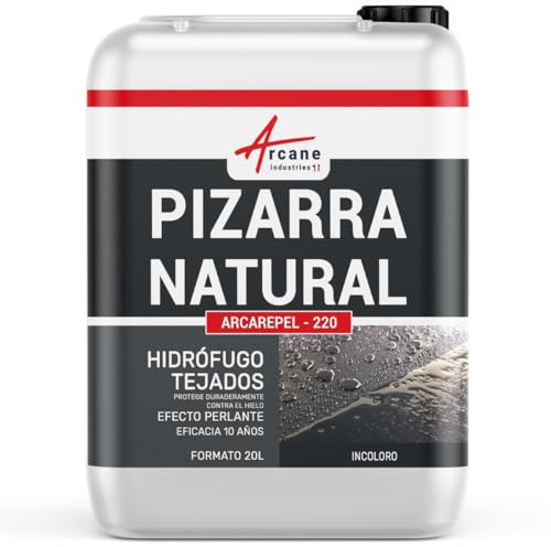 Hidrófugo transparente: para techos de pizarra ARCAREPEL - 220-20 L (hasta 100 m²) - ARCANE INDUSTRIES