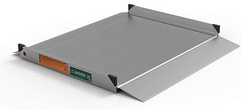 EZ-ACCESS - Portable Wheelchair Ramp and Aluminum Ramp with Handrails - Heavy Duty Mobility Device, Handicap Ramp with Solid Surface for Steps and Handrails for Transport and Storage - 3G 3-Foot