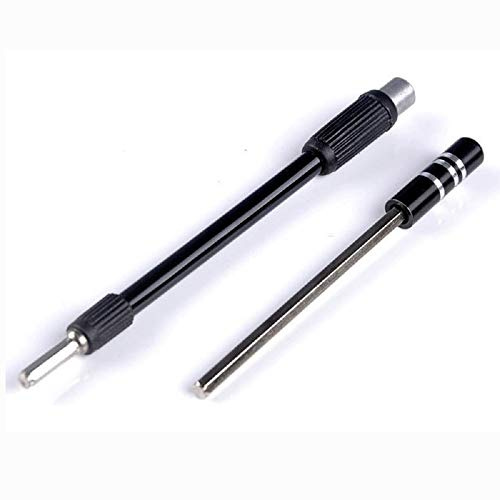 Mayata 1 set of 4mm Flexible Bendable Extended Extension Magnetic Shaft Screwdriver Bit Holder 4mm Hex Drive Drill Bit Universal Extension Rod