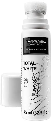 Tarrago Sneakers Total White 75ml | Crema Blanqueadora para Cubrir Rasguños y Quitar Suciedad de tus Sneakers