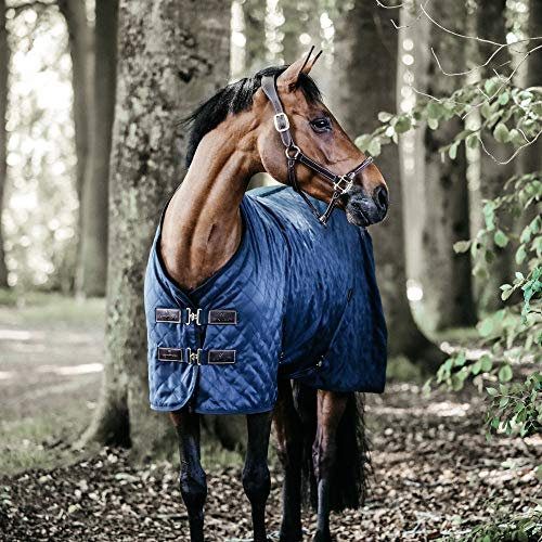 Kentucky Horsewear Stable Rug Stalldecke mit künstlichem Kaninchenfell 0g, Größe:160, Farbe Kentucky Horsewear:navy
