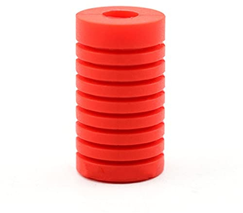 Asudaro Manicotto Selettore di Velocità in Gomma Moto,Leva del cambio sinistra moto poggiapiedi cuscinetto pedale manicotto in gomma accessori moto diametro 8mm