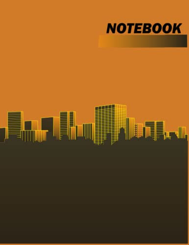 Notebook Concrete Jungle II: for writing, working, studying 138 pages, 8.5 x 11